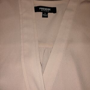Premise Women's Blouse in Beige